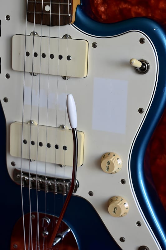 1997 Fender Japan O-Serial JM66 ’62 Reissue Jazzmaster Lake Placid Blue  w/Matching Headstock CIJ Offset