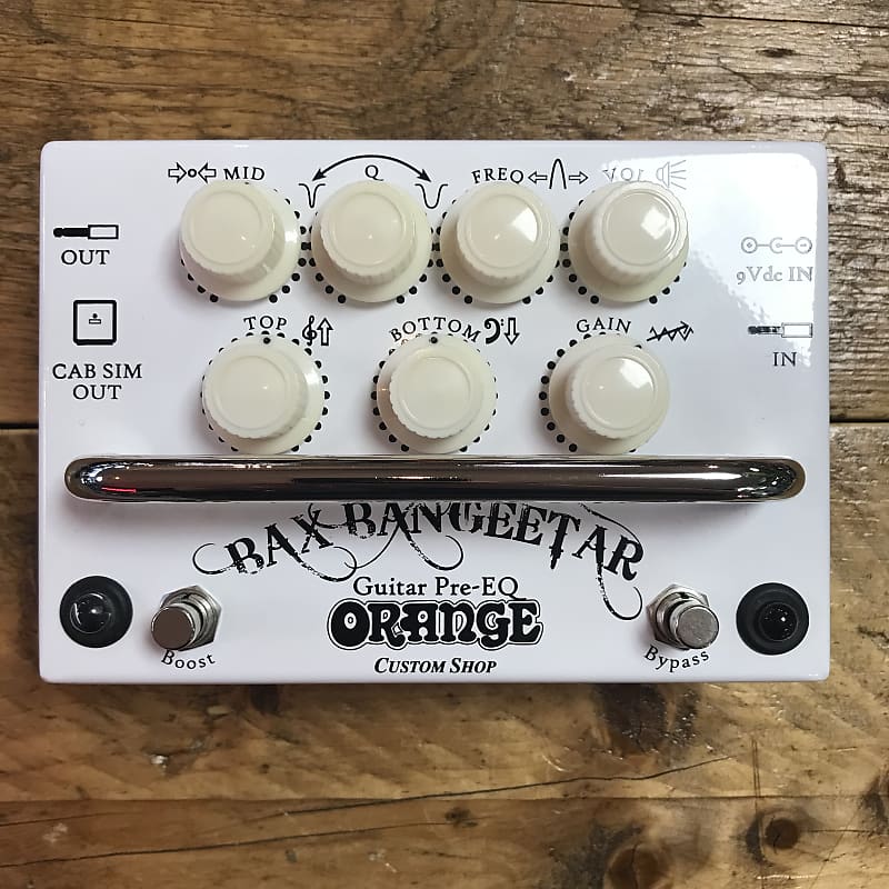 Orange Bax Bangeetar Guitar Pre-EQ Pedal