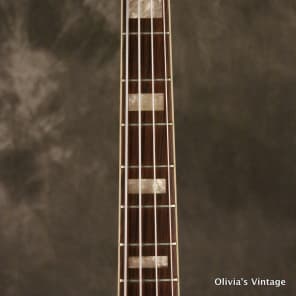 original 1977 Fender JAZZ BASS Sunburst w/GOLD pickguard image 4
