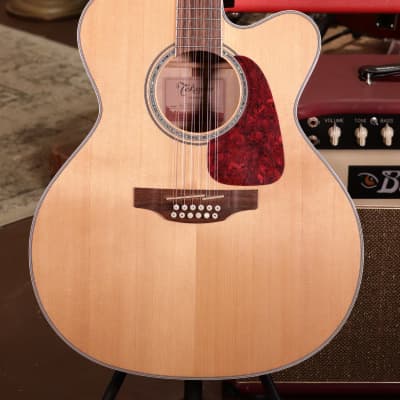 Takamine GJ72CE-12 NAT G-Series 12-String Jumbo Cutaway Acoustic/Electric Guitar - Natural Gloss image 2