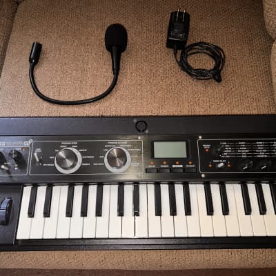 Korg Microkorg All Black Limited Edition Black Keys and Body | Reverb