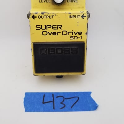 Boss SD-1 Super Overdrive 1981 - 1988 Made In Japan | Reverb Boss SD-1 Super Overdrive 1981 - 1988 Made In Japan | Reverb