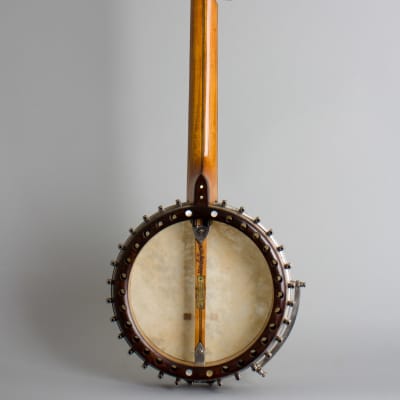 Clifford Essex  Paragon 5 String Banjo (1924), ser. #23, black hard shell case. image 2