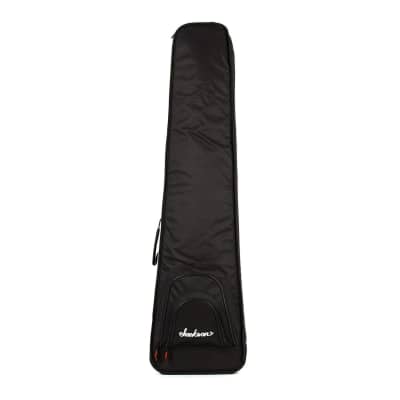 Jackson Polyester Made and Travel-Friendly Gig Bag for JS Bass with Jackson Logo and Two Zipper Compartments (Black) image 2