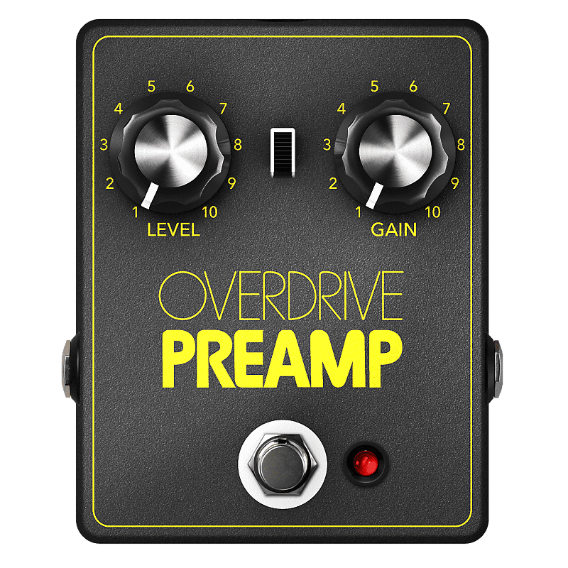 JHS Overdrive Preamp Pedal Reverb