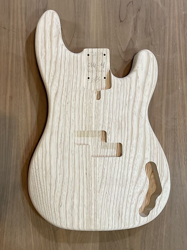 Unfinished Ash P bass body Reverb