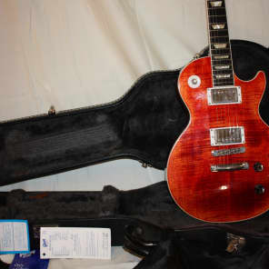 Gibson Les Paul Standard Limited Edition 2005 Santa Fe Sunrise Ebony Board image 3