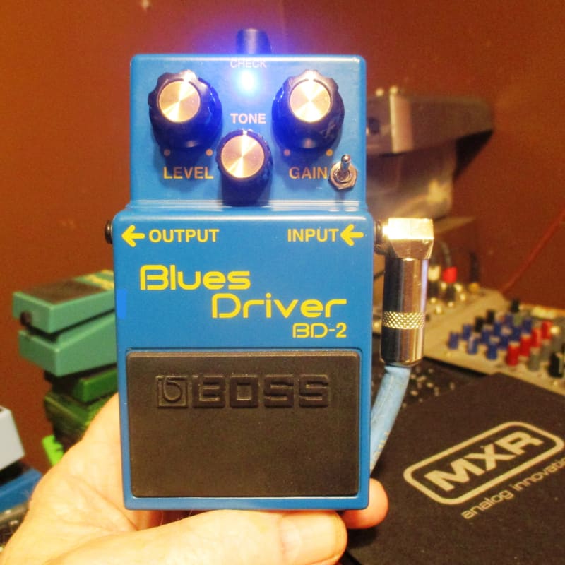 Boss BD-2 Blues Driver with WEED mod (Japan) | Reverb