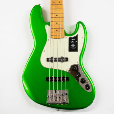 Fender Player Plus Active Jazz Bass V - Cosmic Jade with Maple Fingerboard for sale