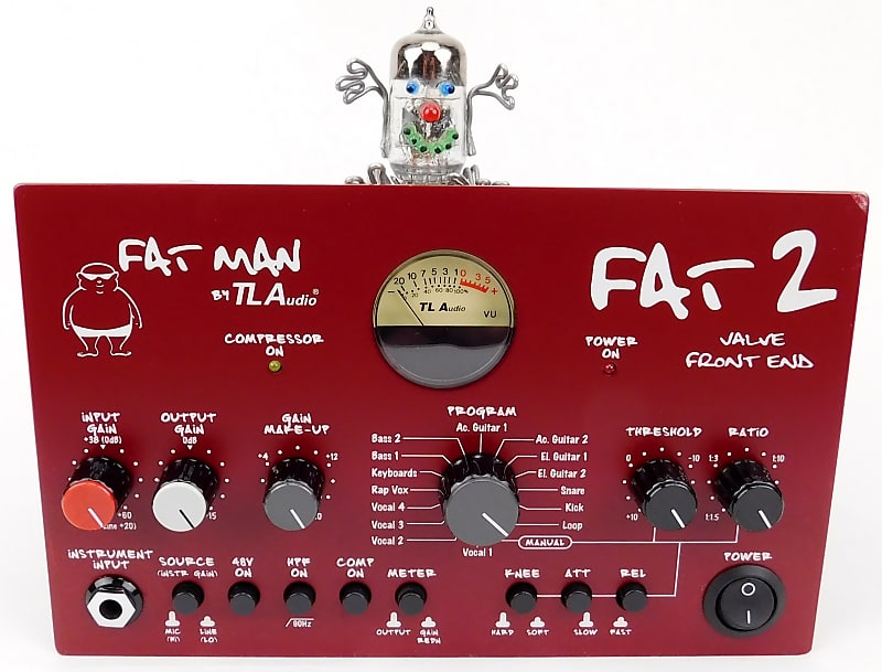 TL Audio FAT 2 Fatman Series Valve Front End