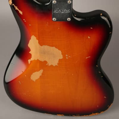 Fender Kurt Cobain Road Worn Jaguar - 2011 - Left Handed - Sunburst w/OHSC image 9