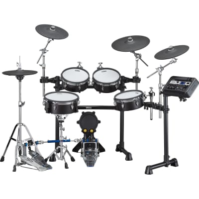 Yamaha DTX8K-MBF Electronic Mesh Drum Set - Black Forest image 1