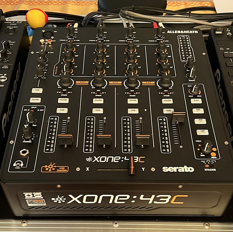 Allen & Heath XONE:43C 4+1 Channel DJ Mixer w/ Soundcard | Reverb