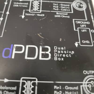 ART DPDB Dual Passive Direct Box 2009 - Present - Black image 10