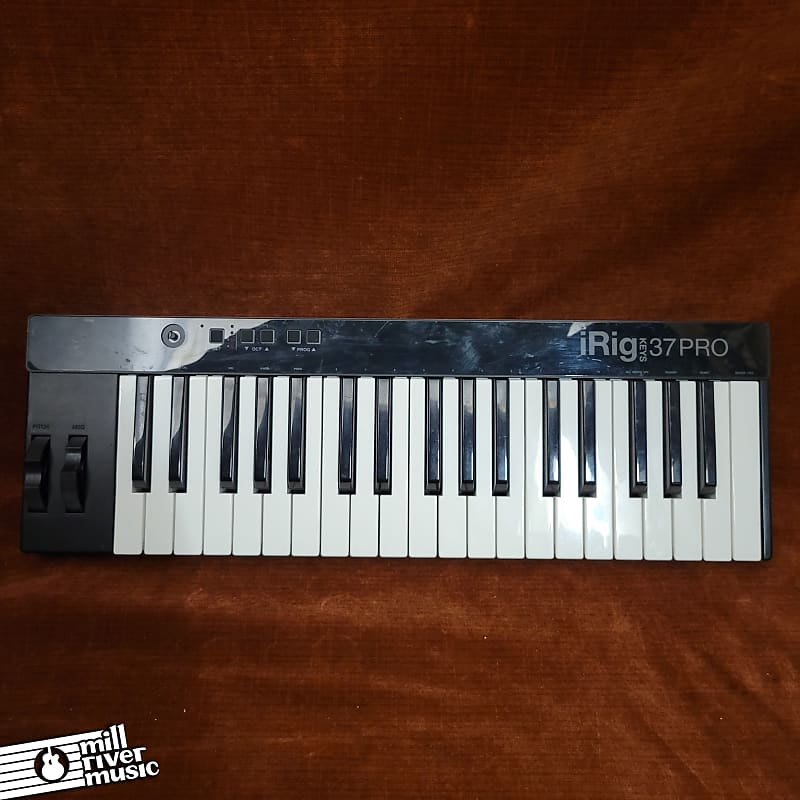 IK Multimedia iRig Keys 37 Pro 37-Key Full-Sized USB / MIDI Controller Keyboard Used image 1