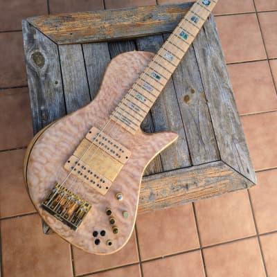 Fodera Quilted Maple Emperor II 5 Elite for sale