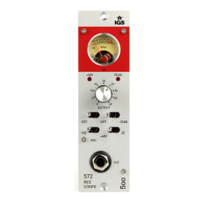 IGS Audio 572 Red Stripe 500 Series Tube Mic Preamp Module