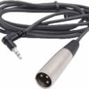Hosa Cable Angled 1/8 Stereo to Male XLR Cable 2 Foot