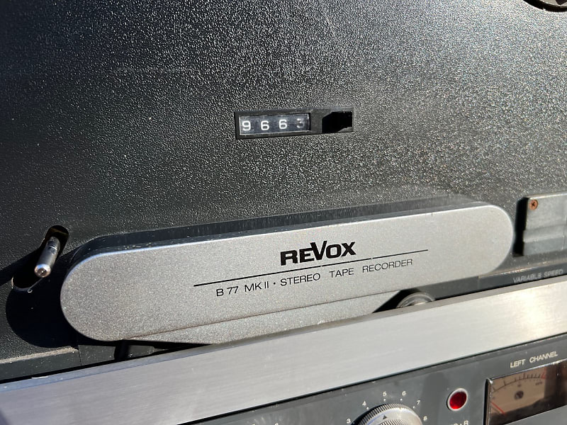 Revox B77 MKII reel to reel tape recorder - NEAR MINT (SOLD TO MIHAIL) !!!  Photo #2343032 - Canuck Audio Mart