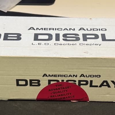 NIB American Audio DB Display 19" Rack Mount LED Audio Level Meter image 2