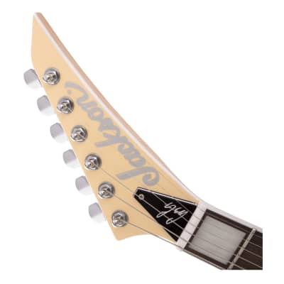 Jackson Pro Series Sig. Gus G. Star - Ivory w/ Pau Ferro FB image 4