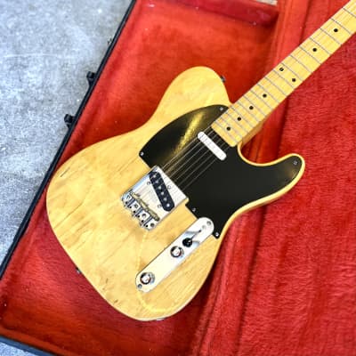 Fender TL-52-TX telecaster c 1986 - Natural Jv AO MIJ Japan Tele Texas special OX image 5