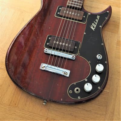 Klira (Framus-style)- solidbody guitar ~1970 made in Germany vintage image 3