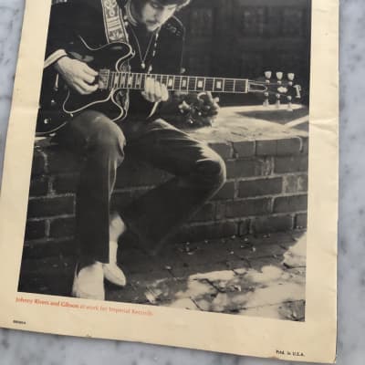 1968 Gibson Gazette Volume 8 No 2. Les Paul Reintroduction of Standard and Custom Rare Vintage image 12
