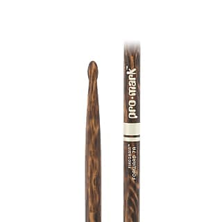 Promark Classic Forward 7A FireGrain Hickory Drumstick image 1