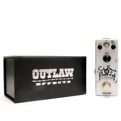 Outlaw Effects Lock Stock & Barrel 3-Mode Distortion image 7
