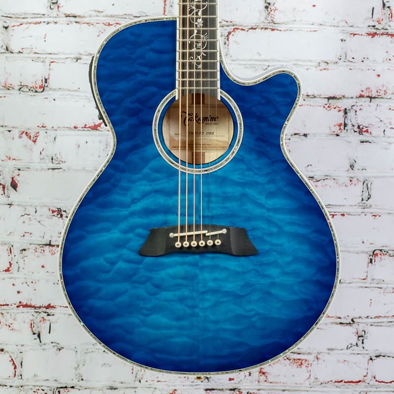 USED Takamine Thinline Series Hollow Body AcousticElectric Reverb