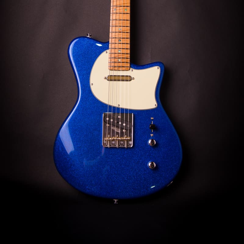 T's Guitars DST-DX22 Flame Trans Blue Denim (09/22) | Reverb
