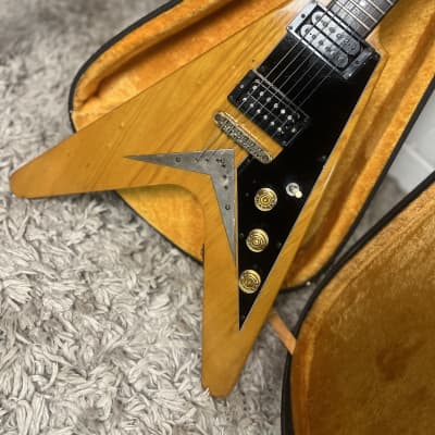 Ibanez Vintage Flying V 2387 Rocket Roll Custom 1975 Natural image 3