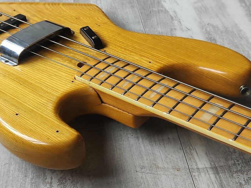 1977 Greco Japan JB600N Jazz Bass (Natural Ash) | Reverb Poland