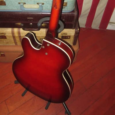 ~1964 Airline Rocket H54 double pickup Red Sunburst image 6
