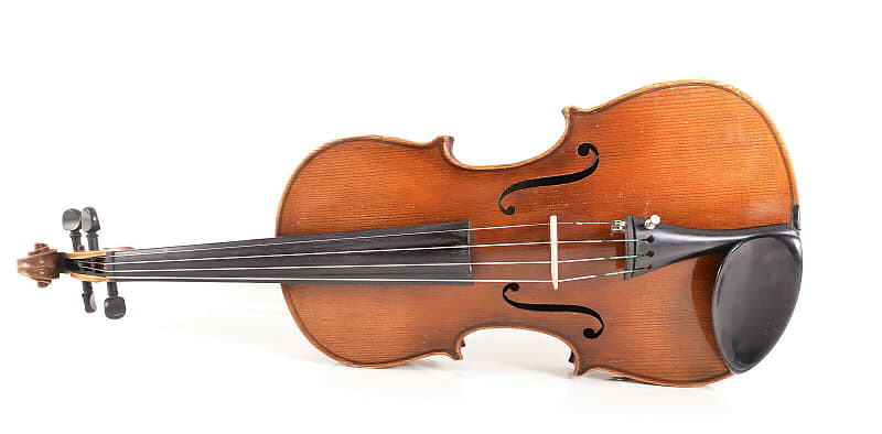 Old / Vintage 4/4 Master Violin +New Strings & Hard Case