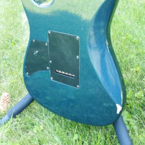 2004 Fender Showmaster Stratocaster Metallic Blue 24 Fret SD Loaded image 8