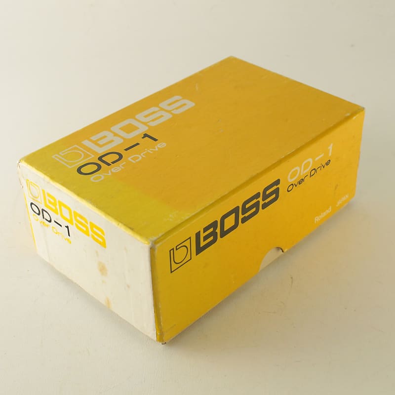 美品！BOSS OD-1 スケルトンスイッチ RC3403ADB ♯7600 BOSS OD-1 超初期個体の写真 │ BOSSマニア共和国