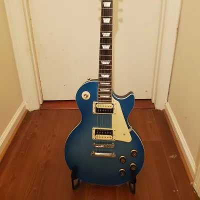 2020 Epiphone Les Paul Traditional Pro IV Worn Pacific Blue image 1
