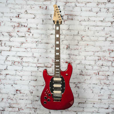 Sawtooth - S-Style Solid Body SHSHS Electric Guitar w/Floyd Rose, Red Sparkle - w/HSC - x4614 - USED image 10