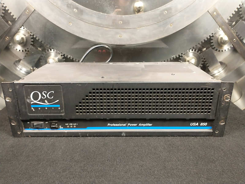 QSC USA 850 Power Amplifier Reverb