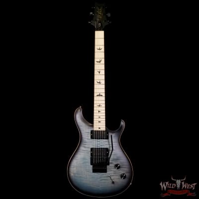 Paul Reed Smith PRS Bolt-On Series Dustie Waring Signature CE 24 Floyd FR Maple Board Satin Faded Whale Blue Smokeburst image 3