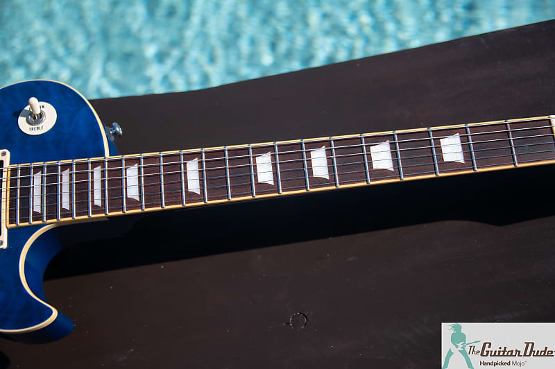 2013 Edwards E-LP85SD Limited Model - Sapphire Blue - Made In Japan By ESP