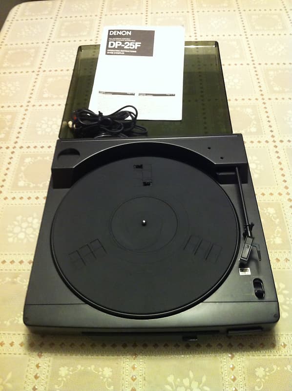 Denon DP 25F Turntable | Reverb
