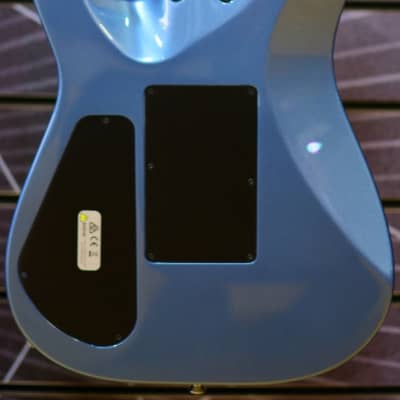 Jackson MJ Series Dinky DKR Ice Blue Metallic Electric Guitar & Case image 2