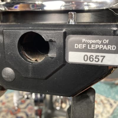 Rick Allen's Def Leppard Adrenalize Tour, 10" Hart AcuPad Trigger Pad - Gold (RA #2054) 1990s - Gold image 9