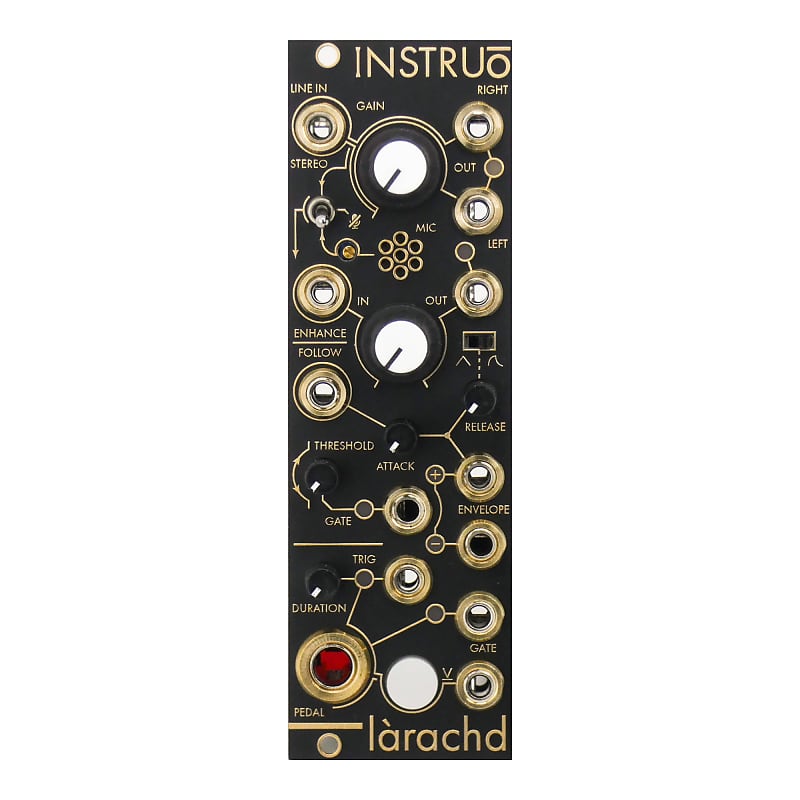 Instruo Larachd Eurorack Audio Input Module with Footswitch image 1