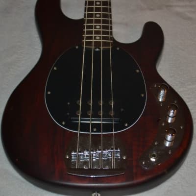 Sterling Sterling by Music Man S.U.B. StingRay Bass 2015 Rosewood Fingerboard Electric  Walnut Stain Black Pickguard image 1