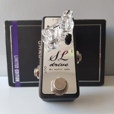 Xotic SL Drive Limited Edition Chrome Overdrive Pedal image 1