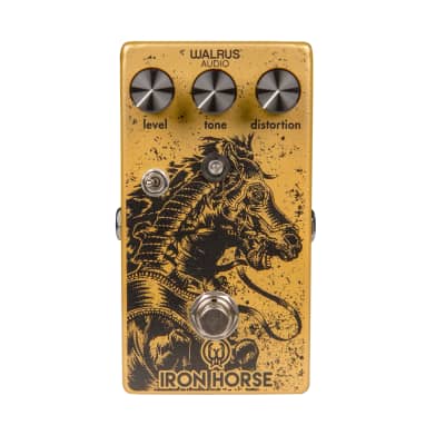 Walrus Audio Iron Horse V2 LM308 Distortion Effects Pedal image 1